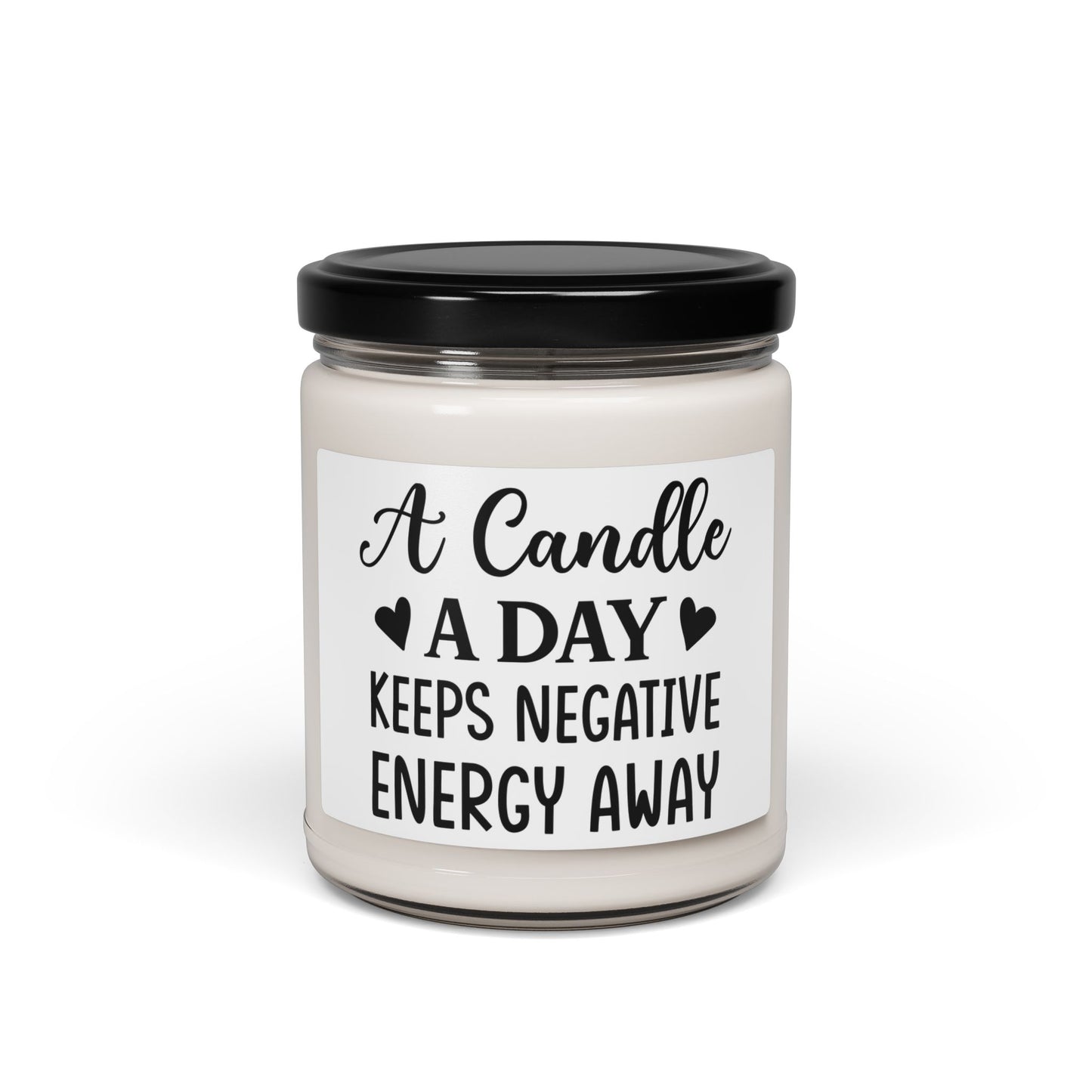 A Candle a Day Scented Soy Candle for Positive Energy, Home Decor, Gift for Friends, Relaxation, Mindfulness