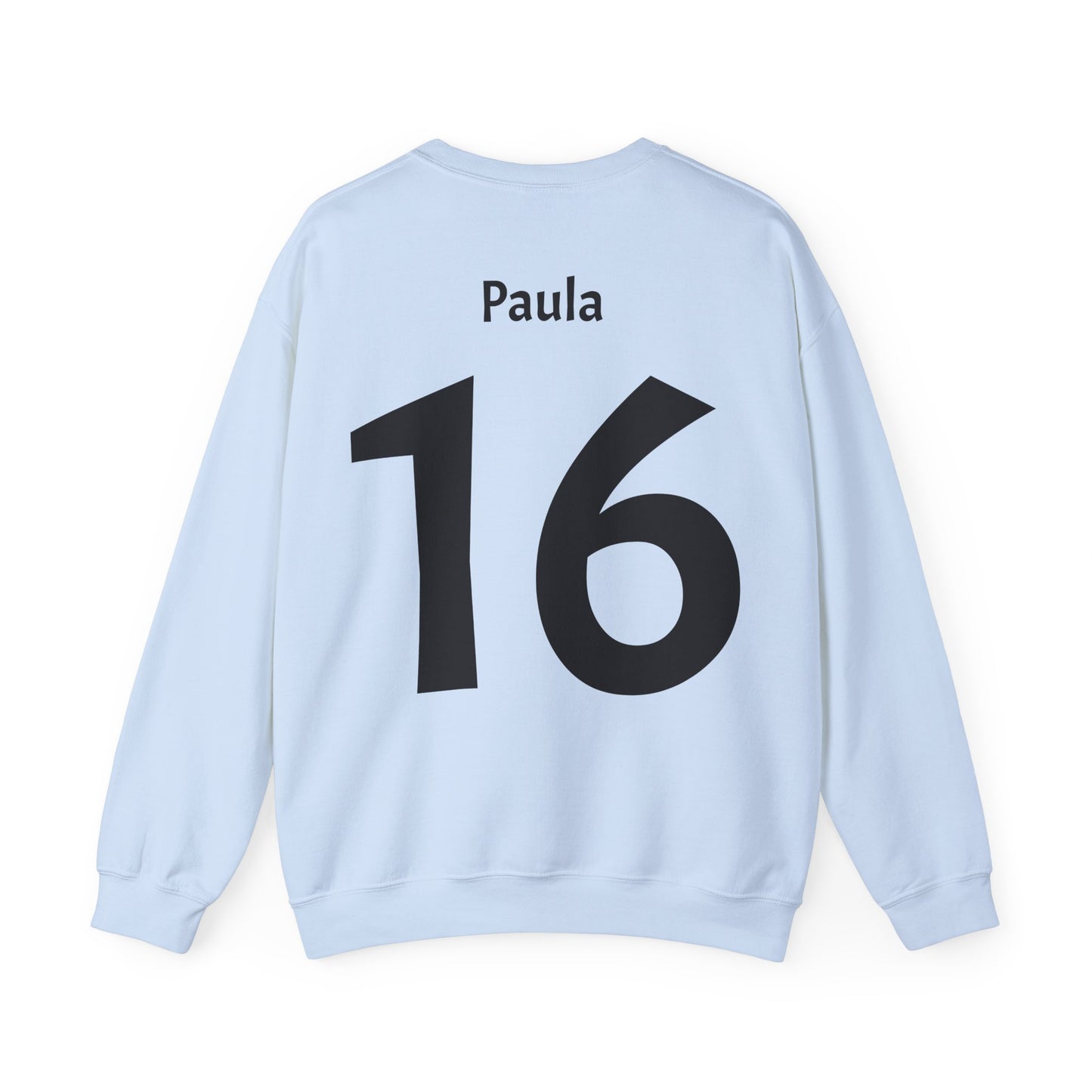 Personalized Unisex Crewneck Sweatshirt with Custom Text & Number