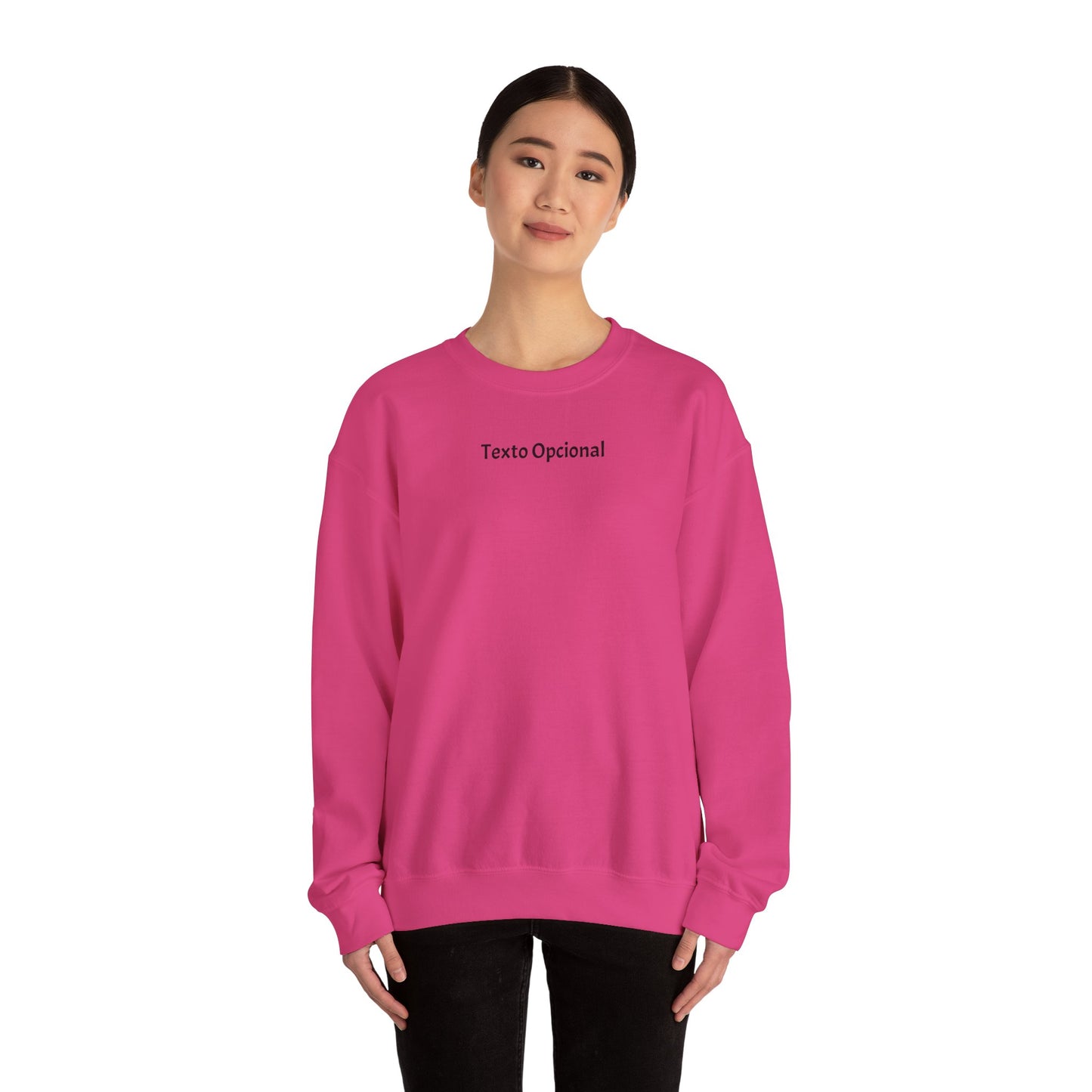 Personalized Unisex Crewneck Sweatshirt with Custom Text & Number