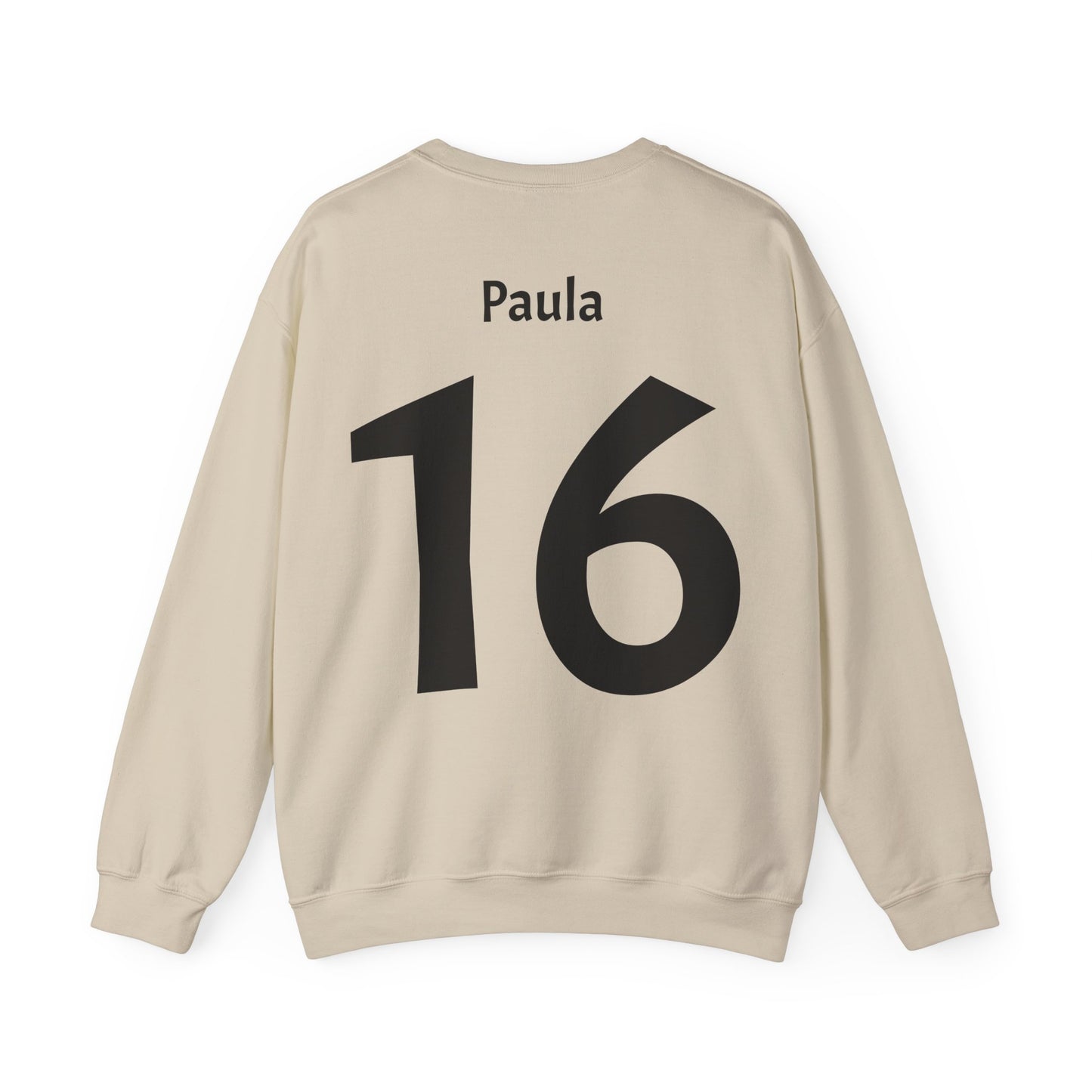 Personalized Unisex Crewneck Sweatshirt with Custom Text & Number