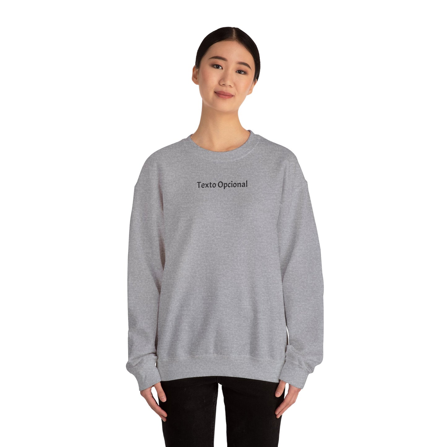 Personalized Unisex Crewneck Sweatshirt with Custom Text & Number