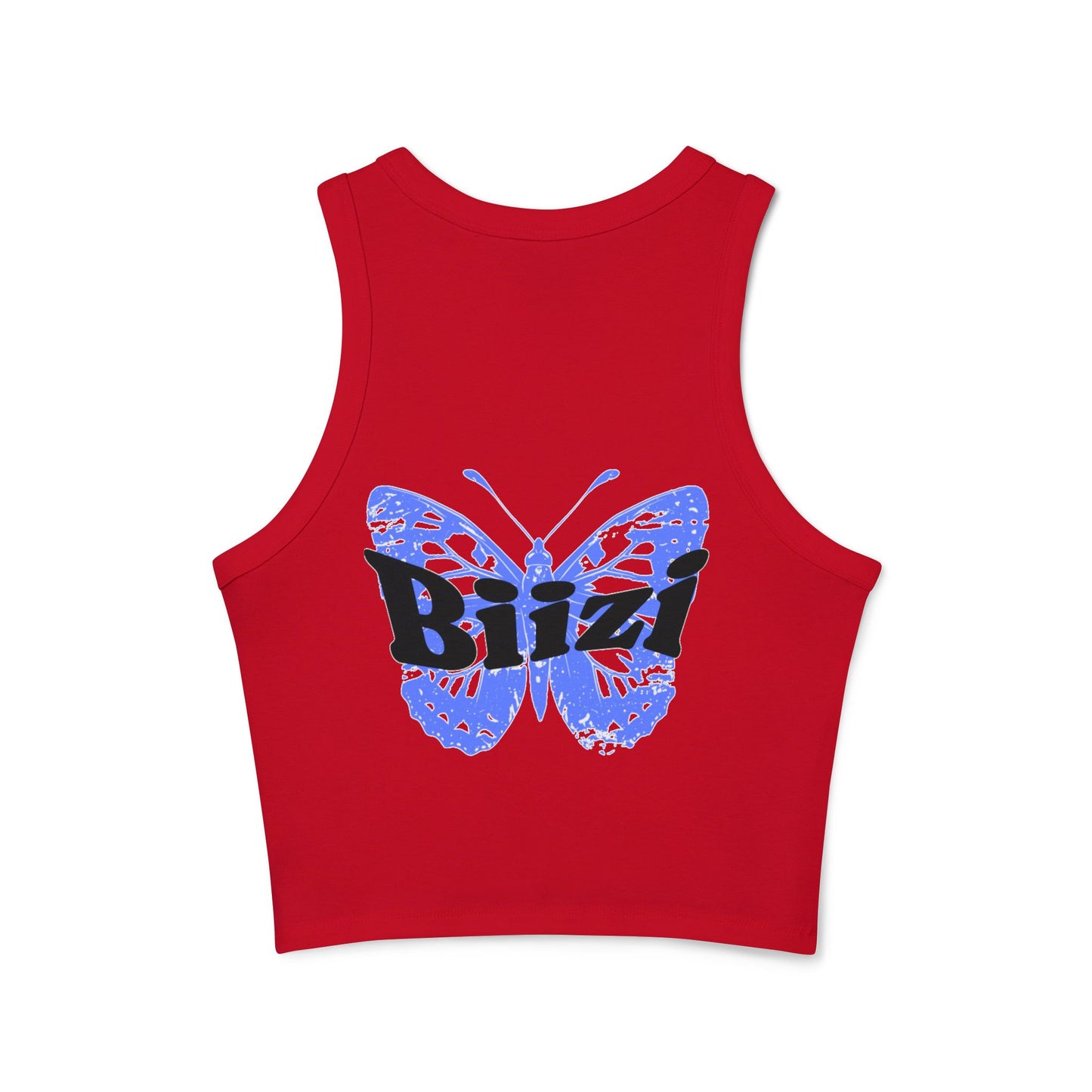 Women's Racerback Butterfly Tank Top, Athletic Wear, Summer Fashion, Casual Outfit, Butterfly Graphic Tee, Workout Top