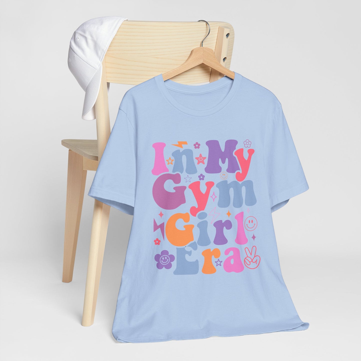 In My Gym Girl Era Tee - Fitness Shirt, Encouraging Gym Top, Gift for Gym Lovers, Motivational Wear