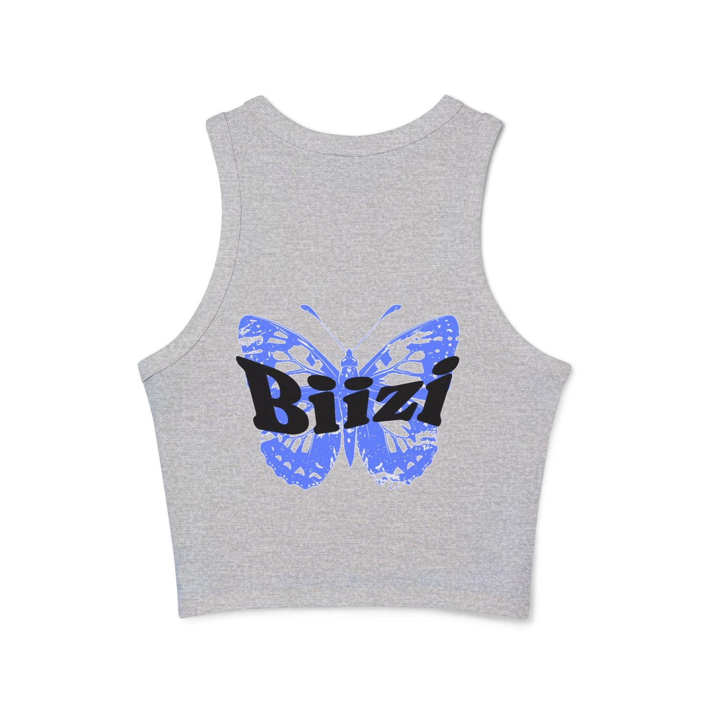 Women's Racerback Butterfly Tank Top, Athletic Wear, Summer Fashion, Casual Outfit, Butterfly Graphic Tee, Workout Top