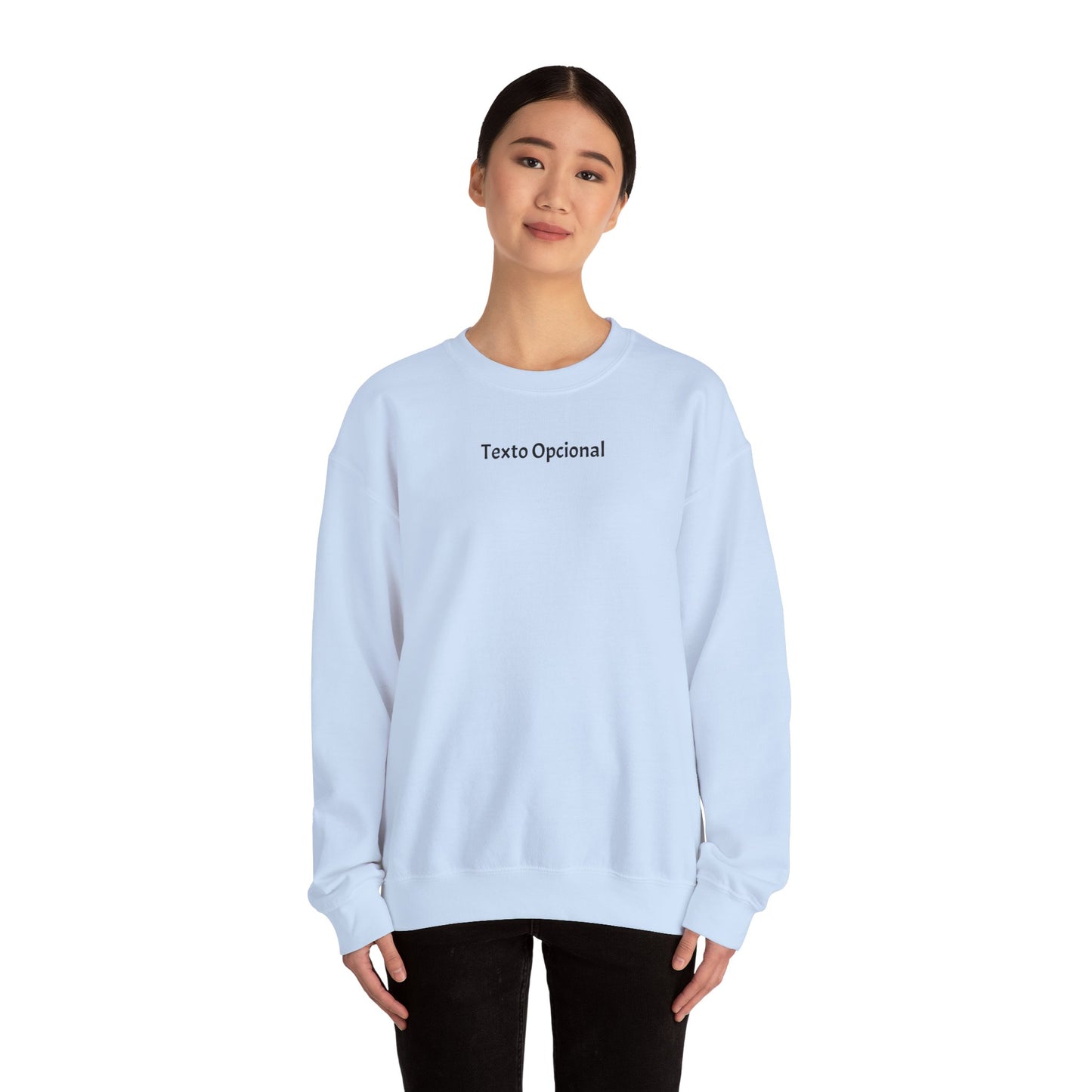 Personalized Unisex Crewneck Sweatshirt with Custom Text & Number