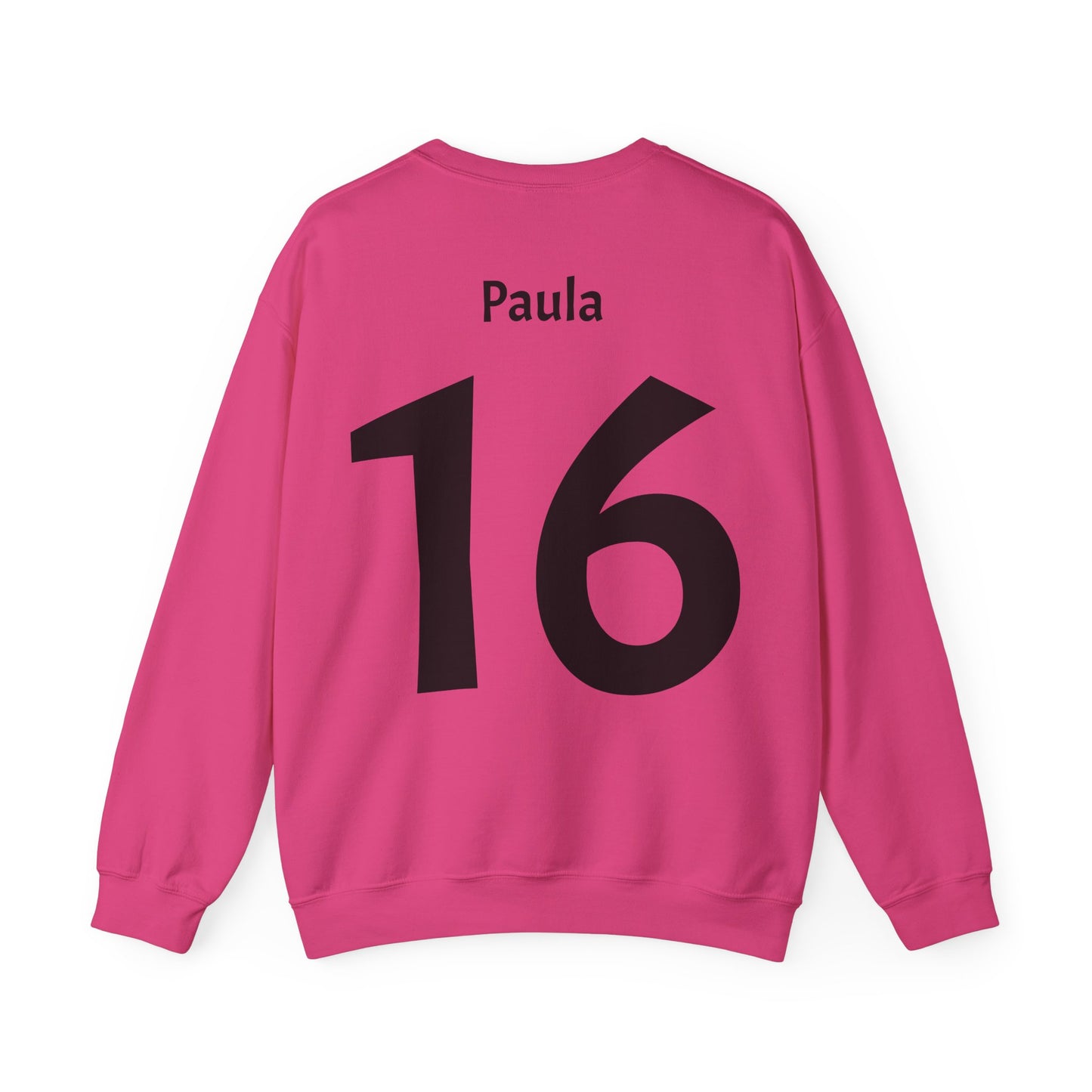 Personalized Unisex Crewneck Sweatshirt with Custom Text & Number