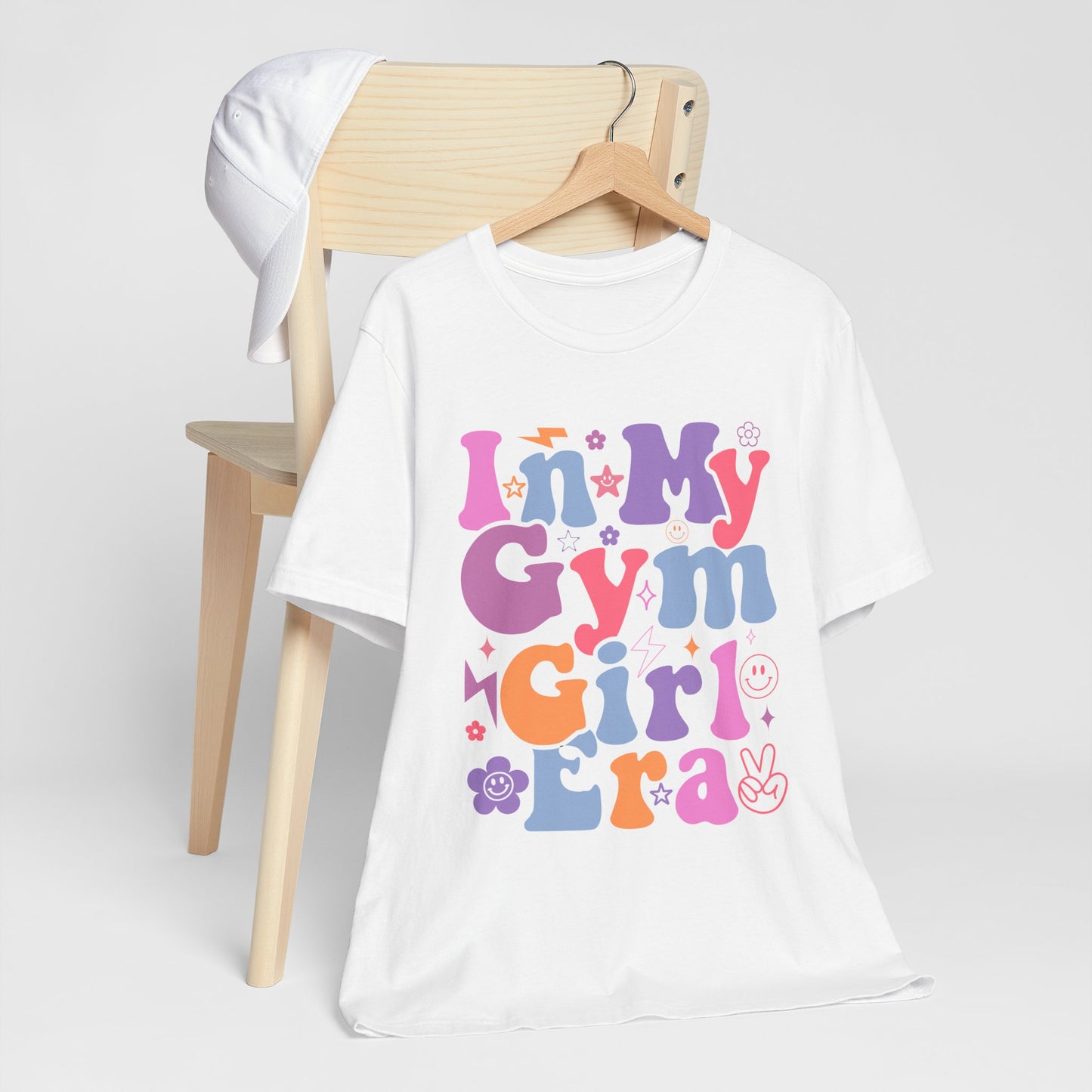 In My Gym Girl Era Tee - Fitness Shirt, Encouraging Gym Top, Gift for Gym Lovers, Motivational Wear