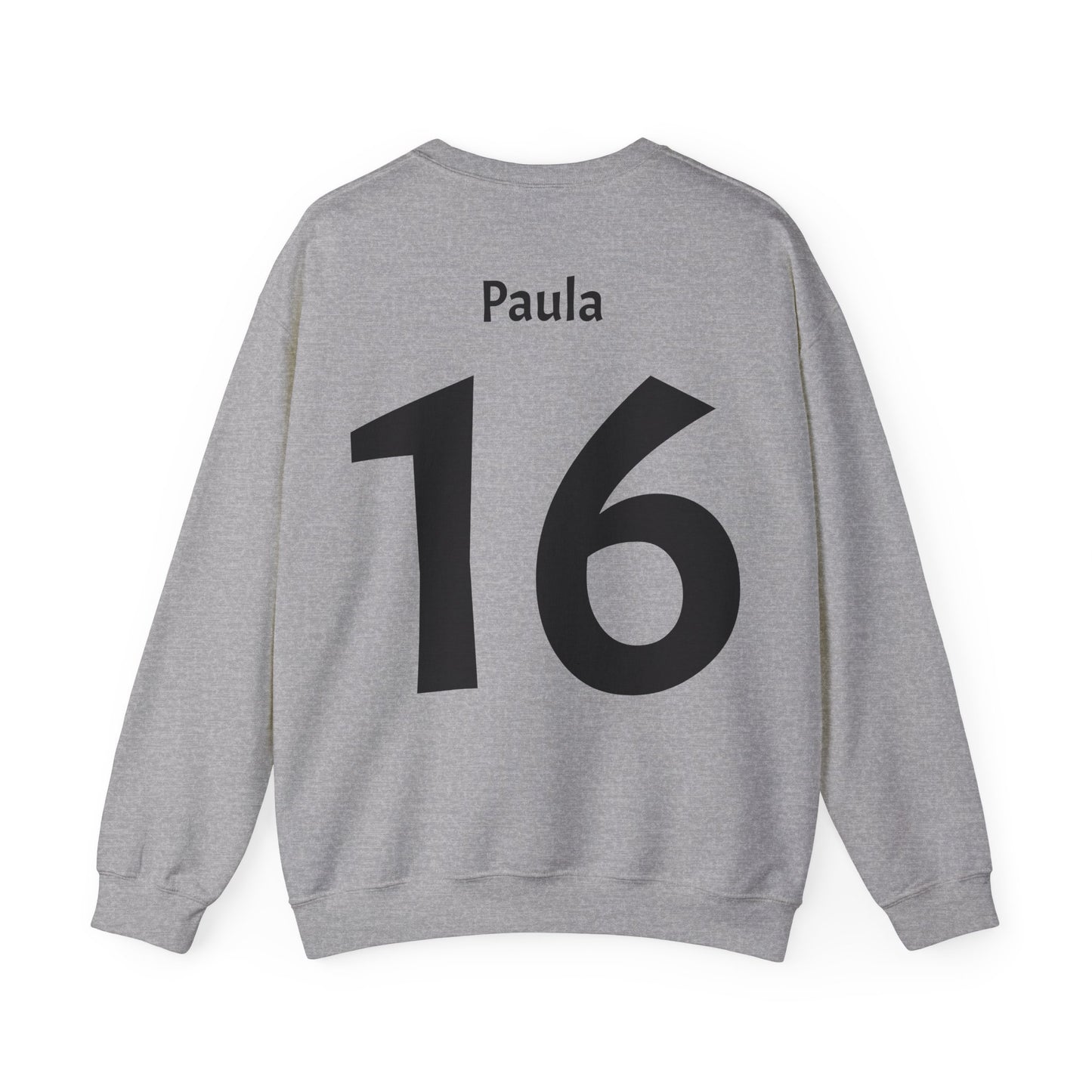Personalized Unisex Crewneck Sweatshirt with Custom Text & Number