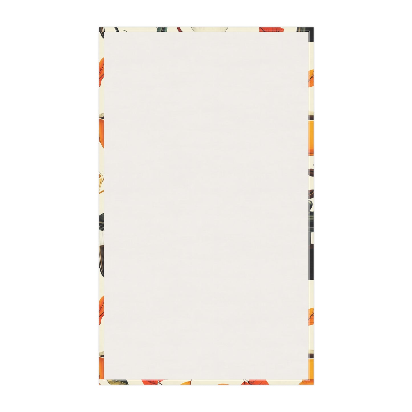 Autumn-Themed Tea Towels for Cozy Kitchens, Coffee Lovers, Gift for Home Decor, Fall Kitchenware, Floral Tea Towels