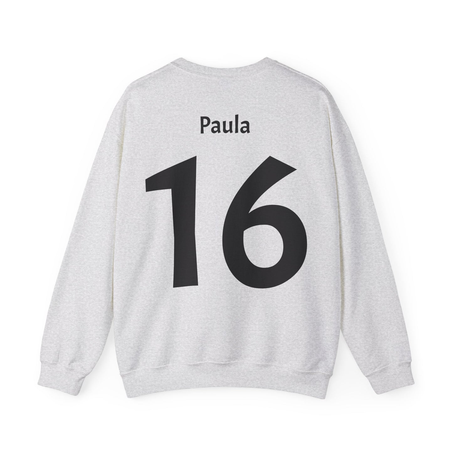 Personalized Unisex Crewneck Sweatshirt with Custom Text & Number