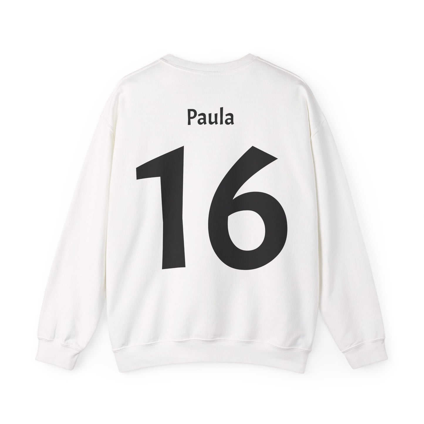 Personalized Unisex Crewneck Sweatshirt with Custom Text & Number