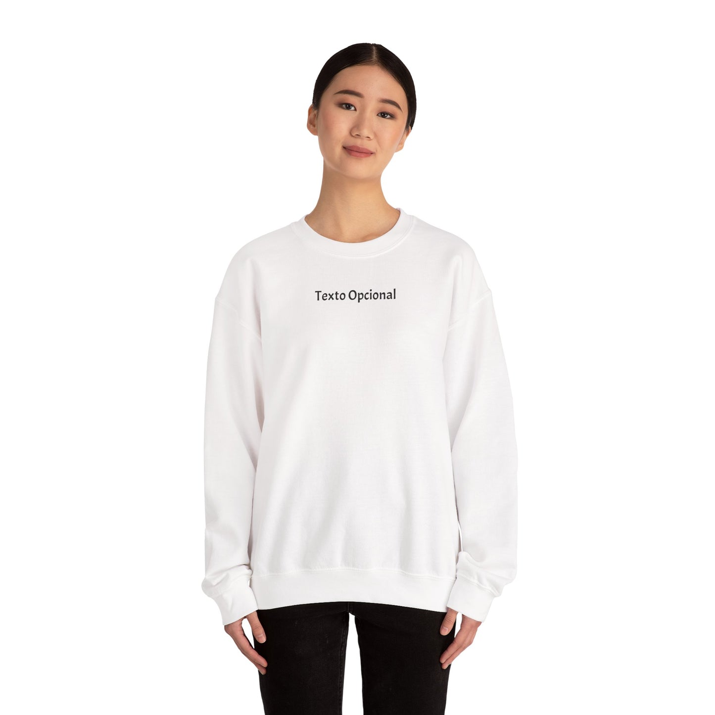 Personalized Unisex Crewneck Sweatshirt with Custom Text & Number