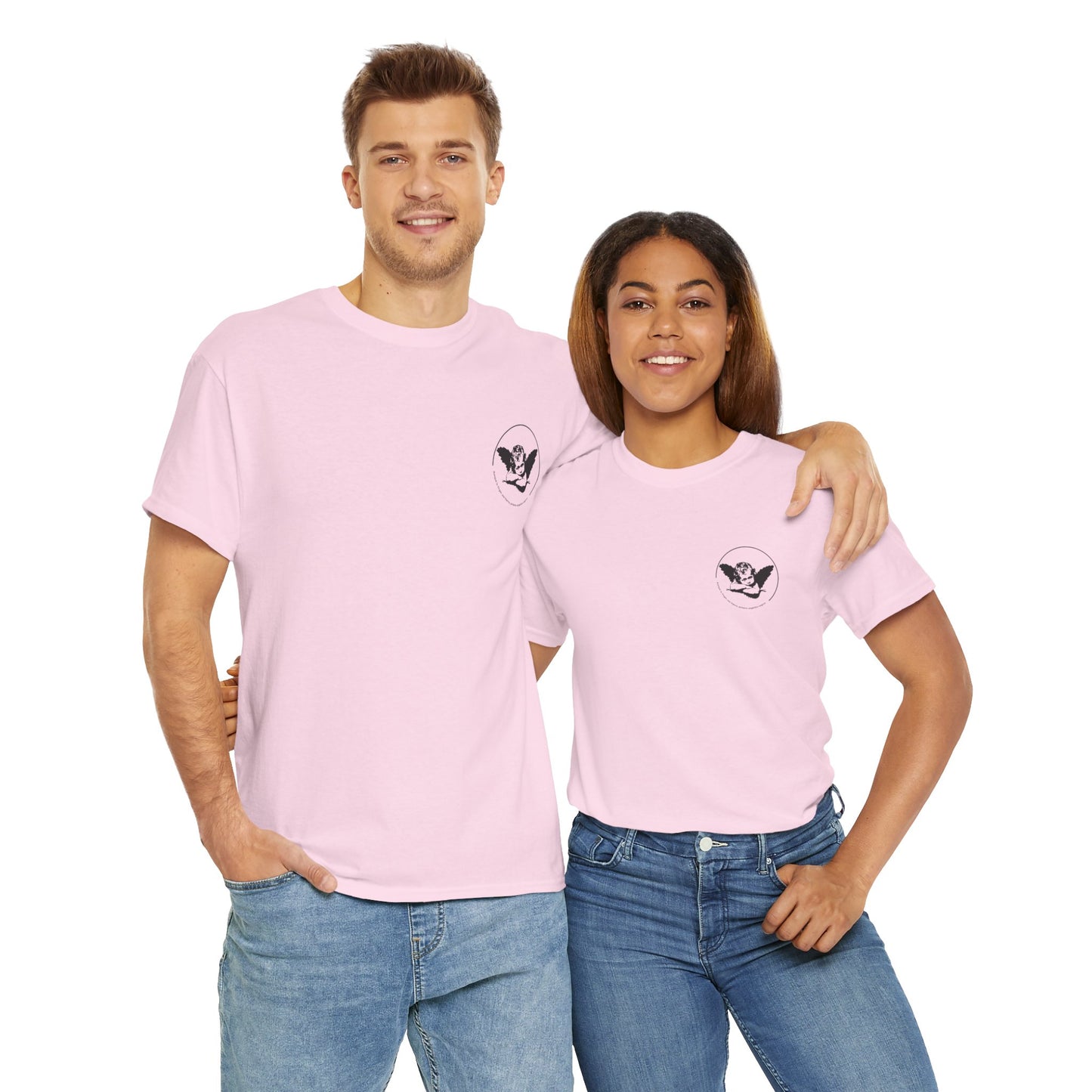 Celestial Unisex Heavy Cotton Tee - Dreamy Cosmic Aesthetic, Great for Gifts, Astrology Lovers, Unique Fashion Statement, Everyday Wear