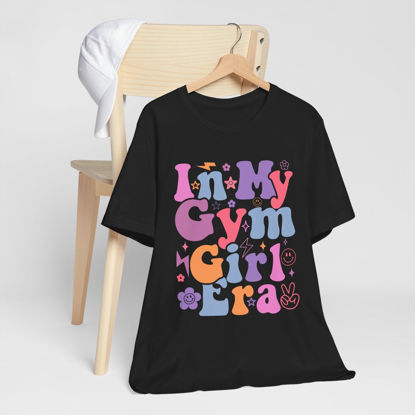 In My Gym Girl Era Tee - Fitness Shirt, Encouraging Gym Top, Gift for Gym Lovers, Motivational Wear