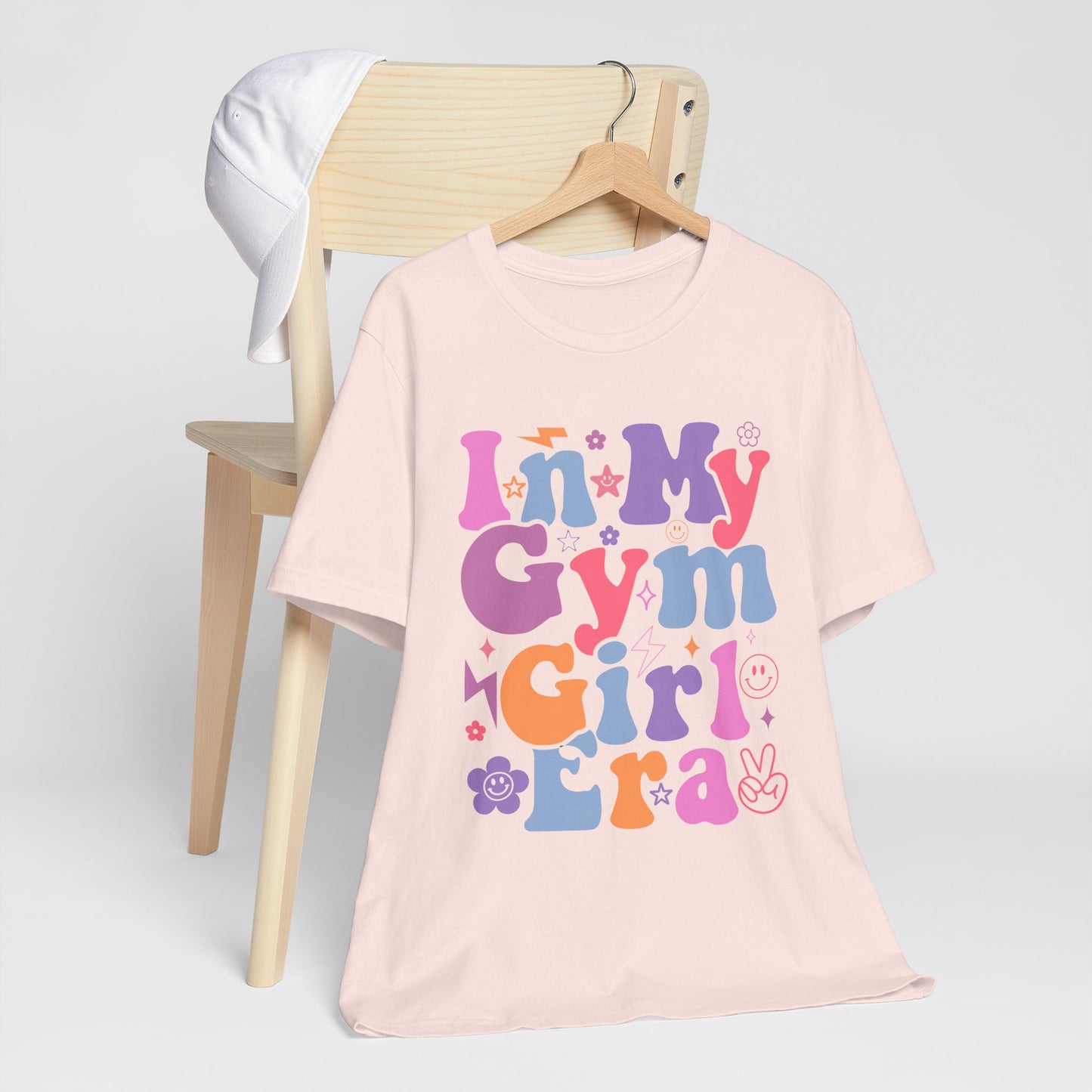 In My Gym Girl Era Tee - Fitness Shirt, Encouraging Gym Top, Gift for Gym Lovers, Motivational Wear