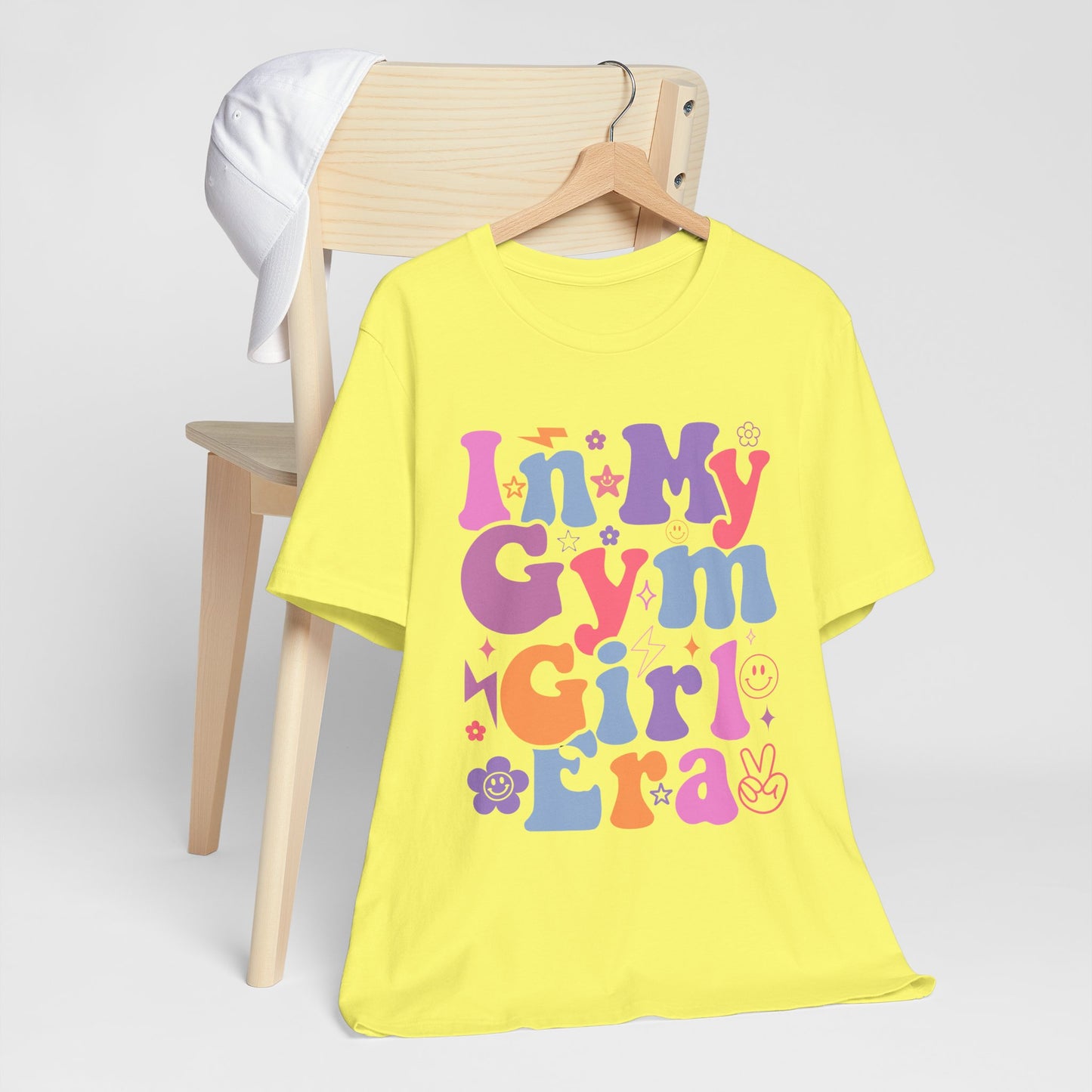 In My Gym Girl Era Tee - Fitness Shirt, Encouraging Gym Top, Gift for Gym Lovers, Motivational Wear