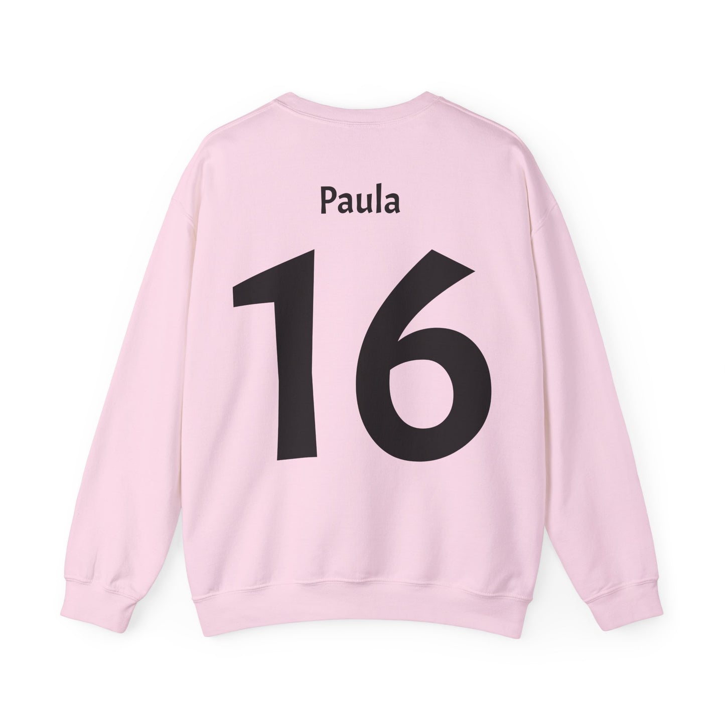 Personalized Unisex Crewneck Sweatshirt with Custom Text & Number