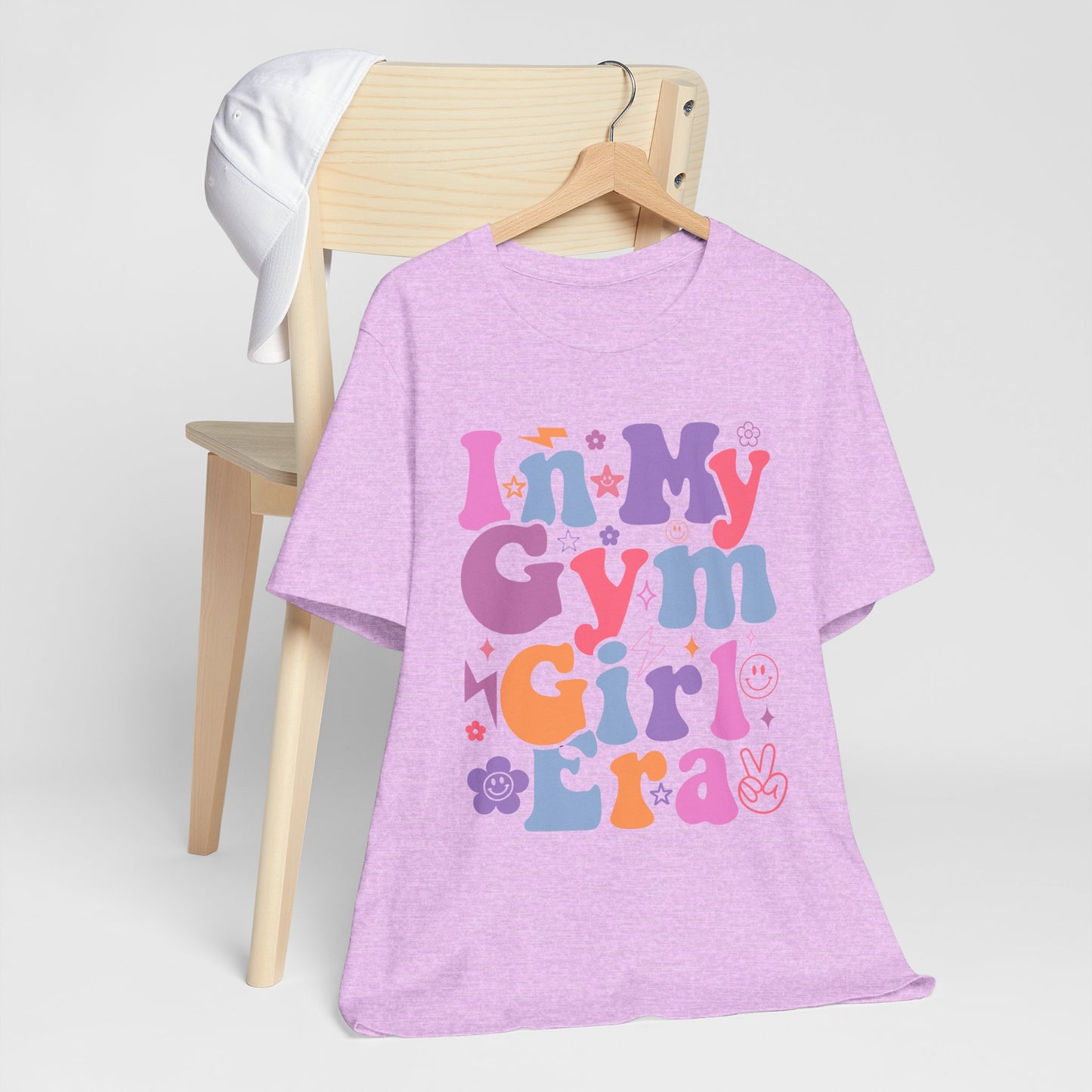 In My Gym Girl Era Tee - Fitness Shirt, Encouraging Gym Top, Gift for Gym Lovers, Motivational Wear