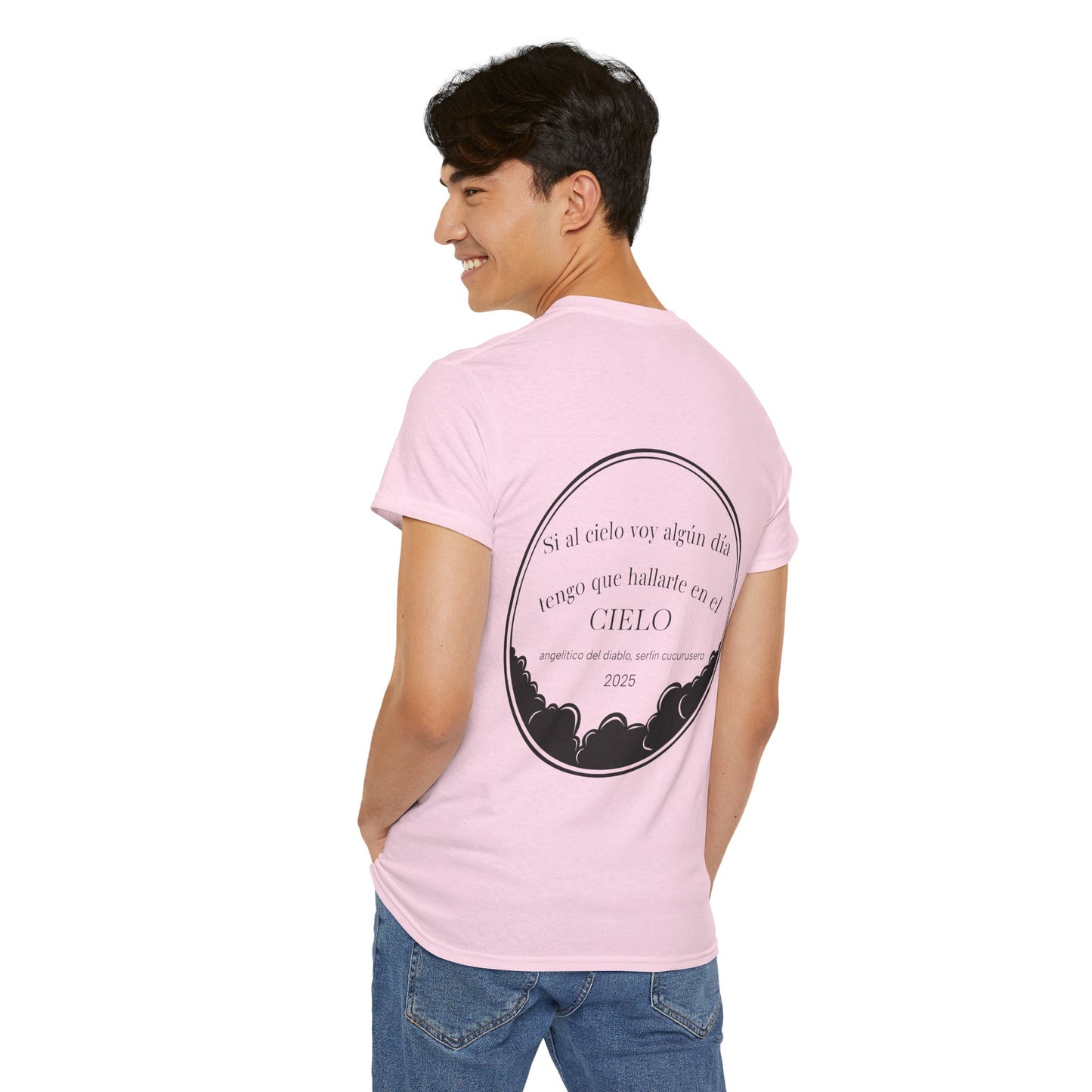 Celestial Unisex Heavy Cotton Tee - Dreamy Cosmic Aesthetic, Great for Gifts, Astrology Lovers, Unique Fashion Statement, Everyday Wear