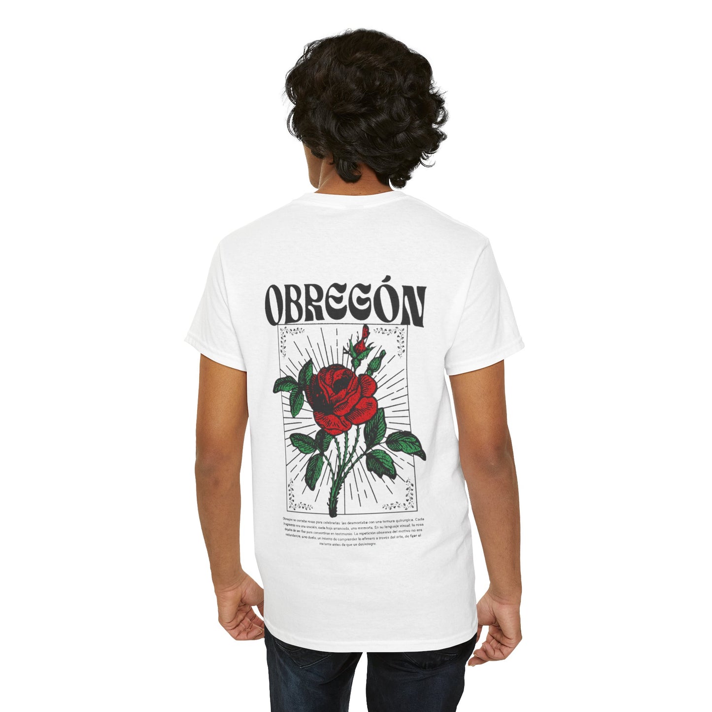 Unisex Vintage Rose Tee - Floral Graphic T-Shirt, Casual Wear, Gift for Her, Trendy Apparel, Summer Essentials, Holiday Gifts